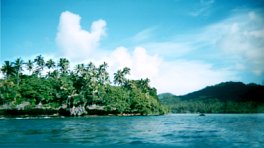 Island off Vanua Levu, fiji